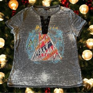 Rock Republic/ Def Leopard Band tee